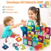 Magnetic Tiles,125 Piece Pipe Magnetic Blocks for Toddlers, 3D Clear Magnets Toys, STEM Toy Children Magnetic Tiles Building Set for Kids Boys Girls Age 3 4 5 6 Year Old 3 view 2