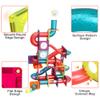 Magnetic Tiles,125 Piece Pipe Magnetic Blocks for Toddlers, 3D Clear Magnets Toys, STEM Toy Children Magnetic Tiles Building Set for Kids Boys Girls Age 3 4 5 6 Year Old 3 view 3