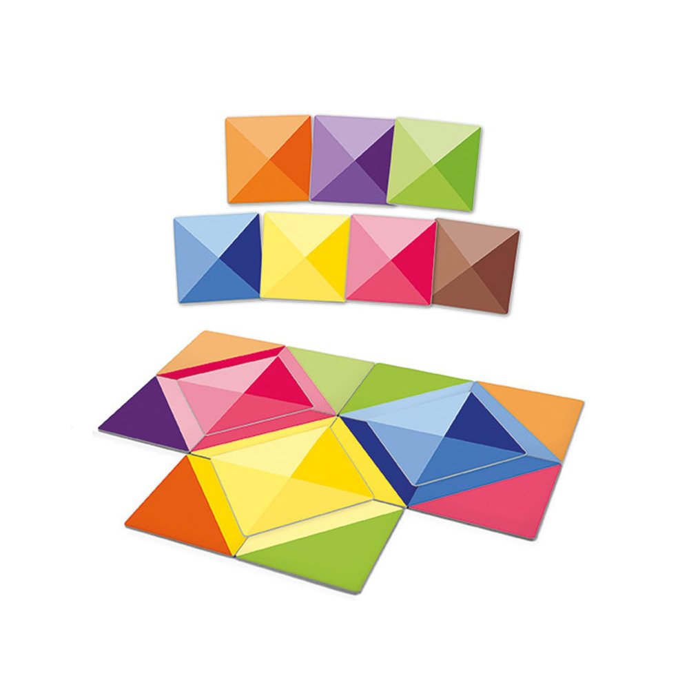 Akros - Creative Domino Partnership by Colors, Multicolor (XAK-20529)