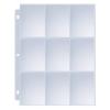 36 Pack 9 Pocket Page Protectors, Sooez Trading Card Sleeves for 3 Ring Binder, Baseball Cards Holder, Protective Pages Sheets for Binders Album, Fit for Collectible Games, Sports Cards view 1