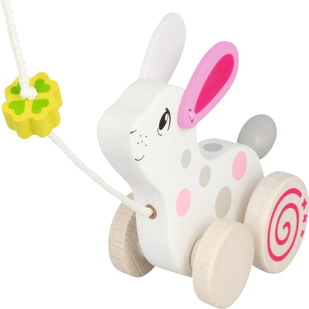 Goki- Drag Hare Balls for Babies, Colour (Multi-Colour) (54897)