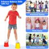 3 Pairs Bucket Stilts Plastic Walking Cups Children Kids Stepper Toy Walking Stilts Balance Buckets for Balance Training Outdoor stilts walking toy Activities kids bucket stilts (Random Color) view 4