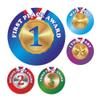 School Stickers Sports Day Metallic Medals Stickers view 1