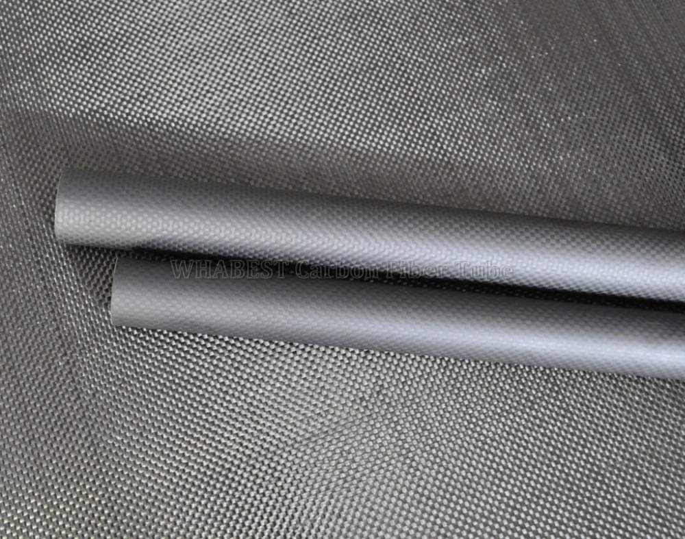 Carbon Fiber Tube 3K OD 29mm - ID 27mm X 500mm Length 100% Full Carbon Composite Material/Pipes. Quadcopter Hexacopter. RC Plane/RC DIY Matte.WHABEST