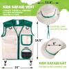 GINMIC Kids Explorer Kit & Bug Catching Kit, 16 Pcs Outdoor Exploration Safari Kit for Kids Camping with Binoculars, Adventure, Hunting, Hiking, Educational Toy Gift for 3-12 Years Old Boys Girls view 4