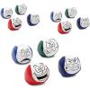 Blue Panda Juggling Balls - Small, 12-Pack, 4 Funny Face Designs - Bean Bag Balls for Kids & Beginners - Hacky Sacks for Kids view 1