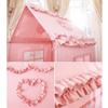 HOMEH Children's Tent, Princess Room Dream Castle Girl Indoor Easy to Clean Cotton Cloth Thicken Durable view 2