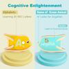 TOP BRIGHT Montessori Toddler Fishing Game - Kids Wooden Magnetic Fishing Toys Gifts for 3 Years Old Girls Boys, Fine Motor Skills for Toddler view 4