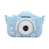 EBTOOLS Mini Cartoon Kitty Children Camera, 12MP Mini Dual Cameras USB Digital Camera Toy, with 2.0In Screen, for Taking Photos and Recording Videos, Game, Gifts for Kids(Blue) view 1