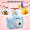EBTOOLS Mini Cartoon Kitty Children Camera, 12MP Mini Dual Cameras USB Digital Camera Toy, with 2.0In Screen, for Taking Photos and Recording Videos, Game, Gifts for Kids(Blue) view 2