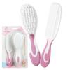 Baby Hair Brush and Comb Sets, New Born Baby Hair Brushes, Perfect Baby Registry Gift for Newborns(Pink) view 1