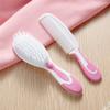 Baby Hair Brush and Comb Sets, New Born Baby Hair Brushes, Perfect Baby Registry Gift for Newborns(Pink) view 2