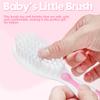 Baby Hair Brush and Comb Sets, New Born Baby Hair Brushes, Perfect Baby Registry Gift for Newborns(Pink) view 3