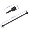 8 Pack Treehobby 90mm Stainless Steel 08029 Dogbones Drive Shaft & 02033 Stub Wheel Axle for 1/10 Redcat Volcano HSP Exceed RC Car Truck Replacement (Black) view 3