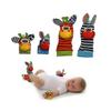 The Season Toys 4pcs Infant Baby Wrist Rattles and Foot Socks Developmental Toys view 2