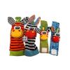 The Season Toys 4pcs Infant Baby Wrist Rattles and Foot Socks Developmental Toys view 3