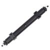 Treehobby Metal Non-Powered Rear Axle Tail Axle Upgrade Accessory Fit Compatible with Tamiya 1/14 RC Tractor Trailer Rear Axle Spare Parts (Black) (140mm) view 1
