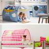 Children's Tent, Tunnel Game House Castle Cotton Canvas Indoor Portable Boy Girl Princess Room (Color : D) view 3