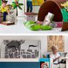 Children's Tent, Tunnel Game House Castle Cotton Canvas Indoor Portable Boy Girl Princess Room (Color : C) view 4
