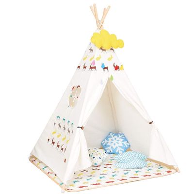 Children's Tent, Indoor Game House Boy Foldable Easy to Clean Reading Corner Girl Portable (Color : C)