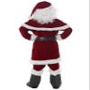Halfjuly Santa Costume for Kids 12pcs Set Christmas Party Santa Claus Suit for Boys Red Deluxe Velvet Child Cosplay M view 4