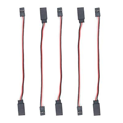 Davitu Electrical Equipments Supplies - 10set/lot 150mm 15cm Servo Extension Wire Lead Cable For JR plane and helicopter servo connection Male to Female 20%off