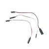 Davitu Electrical Equipments Supplies - 10set/lot 150mm 15cm Servo Extension Wire Lead Cable For JR plane and helicopter servo connection Male to Female 20%off view 2