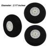 AONTOKY 1 Set Aluminum Landing Gear Wheel Kit DIY Parts for RC Plane Jet for Cessna 182 Replacement view 3