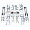 GPM Alum F&R Upp+Low Arms+F&R Adj CVD Drive Shaft+Hex Adap+Whl Lock Grey : M_A_X_X view 1
