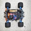 GPM Alum F&R Upp+Low Arms+F&R Adj CVD Drive Shaft+Hex Adap+Whl Lock Grey : M_A_X_X view 2