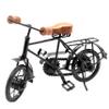 Mythrojan Decorative Wooden Metal Cycle/Bicycle for Desktop Crafts Bike Miniature Home Decoration for Gifts (Black & Brown)- 10 Inches view 1