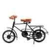 Mythrojan Decorative Wooden Metal Cycle/Bicycle for Desktop Crafts Bike Miniature Home Decoration for Gifts (Black & Brown)- 10 Inches view 2