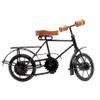 Mythrojan Decorative Wooden Metal Cycle/Bicycle for Desktop Crafts Bike Miniature Home Decoration for Gifts (Black & Brown)- 10 Inches view 3