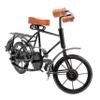 Mythrojan Decorative Wooden Metal Cycle/Bicycle for Desktop Crafts Bike Miniature Home Decoration for Gifts (Black & Brown)- 10 Inches view 4