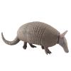 Rich Boxer Armadillo Figurine Realistic Plastic Armadillo Figurine for Home Decor Collection view 1