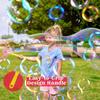 JOYIN Big Bubble Wands Set with with Tray, 21" Giant Bubble Wands Bulk for Kids, Summer, Outdoor Play Period & Birthday Party & Games, 6 Pcs Solution Suitable, Suitable for All Age People view 2