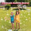 JOYIN Big Bubble Wands Set with with Tray, 21" Giant Bubble Wands Bulk for Kids, Summer, Outdoor Play Period & Birthday Party & Games, 6 Pcs Solution Suitable, Suitable for All Age People view 3
