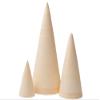 Golden Cockerel Blank Nesting Cone Linden Wood Matryoshka Babushka DIY Paint Your Own Craft view 1