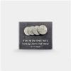 ZQION Four in One Walking Liberty Half Dollar Set Magic Tricks Coin Appear Vanish Magician Close Up Illusion Mentalism view 1