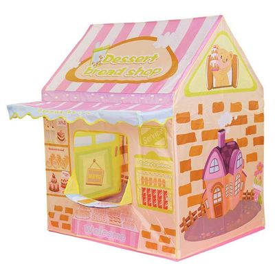 Children's Tent, Fun Shop Printing Pattern Game House Indoor Birthday Present Multifunction Easy to Clean (Color : B, Size : #2)