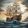 1000 Pieces Puzzles for Adults Jigsaw Puzzles Sailboat to Explore The Sea Challenging Puzzle Large Difficult Puzzles Kids DIY Toys Gift for Home Decor view 1
