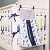 1 PC Dinosaur Nursery Crib Diaper Hanging Bag (Blue Diaper Organizer Bag) view 1