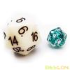 Bescon Jumbo Glowing D20 38MM, Big Size 20 Sides Dice Jade Glow in Dark, Big 20 Faces Cube 1.5 inch view 3