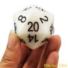 Bescon Jumbo Glowing D20 38MM, Big Size 20 Sides Dice Jade Glow in Dark, Big 20 Faces Cube 1.5 inch view 4