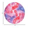 SAFAVIEH Washable Rug Paint Brush Collection - 6'7" Round, Fuchsia & Lavender, Slip Resistant & Easy to Clean, Ideal for Living Room, Bedroom, Nursery, Kids Playroom, Dining Space (PTB122A) view 2