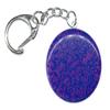 Miniblings Backgammon Token Key Ring Chain Kids Children Rings Playing Game Blue view 1