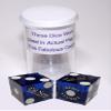 Cyber-Deals Matching 19mm Craps Dice Pair - Authentic Nevada Casino Table-Played Dice - Reno Cal Neva (Blue Polished) view 2