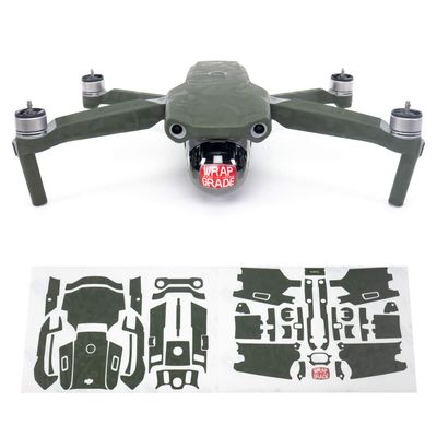 Wrapgrade Main Unit Skin Compatible with DJI Mavic Air 2 (Army Bumpy CAMO)