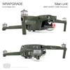 Wrapgrade Main Unit Skin Compatible with DJI Mavic Air 2 (Army Bumpy CAMO) view 4