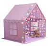 Children's Tent, Household Chiffon Curtain Princess Castle Boy Game House Star Lights Indoor (Color : Purple) view 1